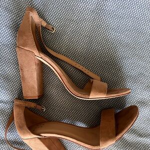 A new day sandal heels, tan, women’s size 7